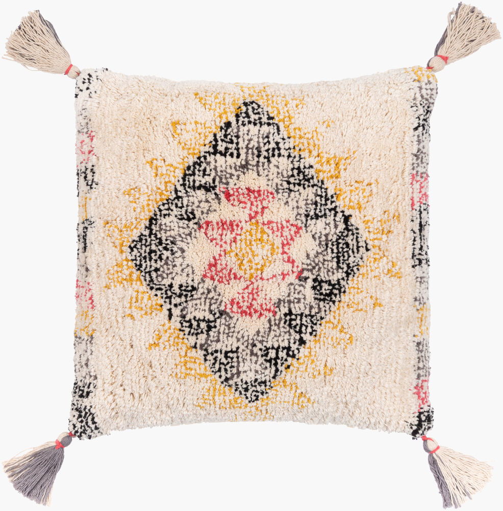 Nador Accent Pillow, Decorative Pillow by Surya, 18" length x 18" width
