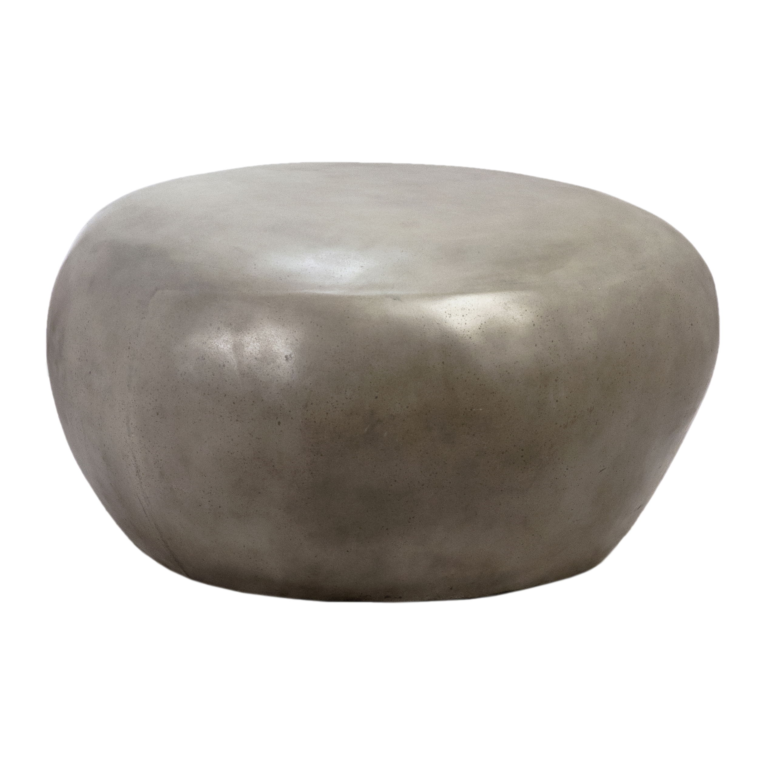 Joshua Outdoor Pebblestone Dark Grey, Coffee Table by Dovetail, 30" width x 16" height x 26" depth View 1