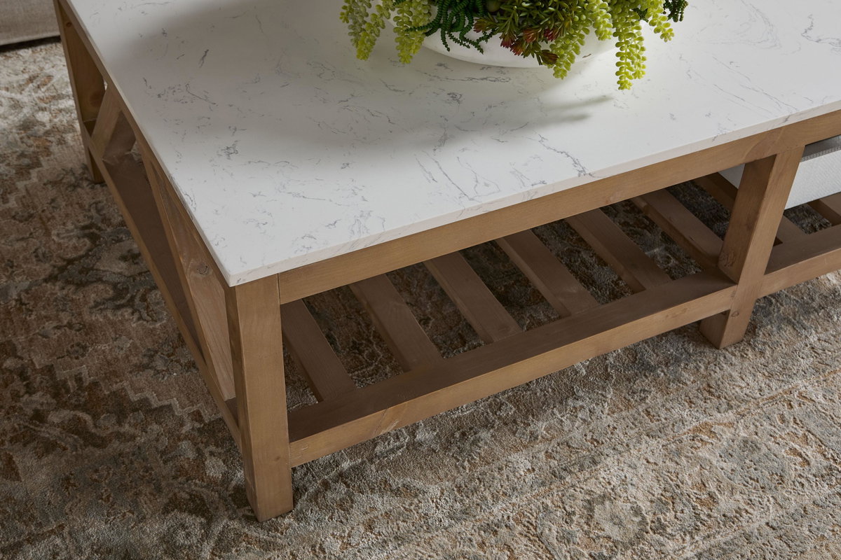 Spruce Coffee Table, by Essentials for Living, 63" width x 17.5" height x 35.5" depth View 6