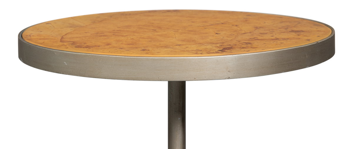 Carolina Leaf Table, by Sarreid, 1'2" length x 1'2" width x 2' height View 5