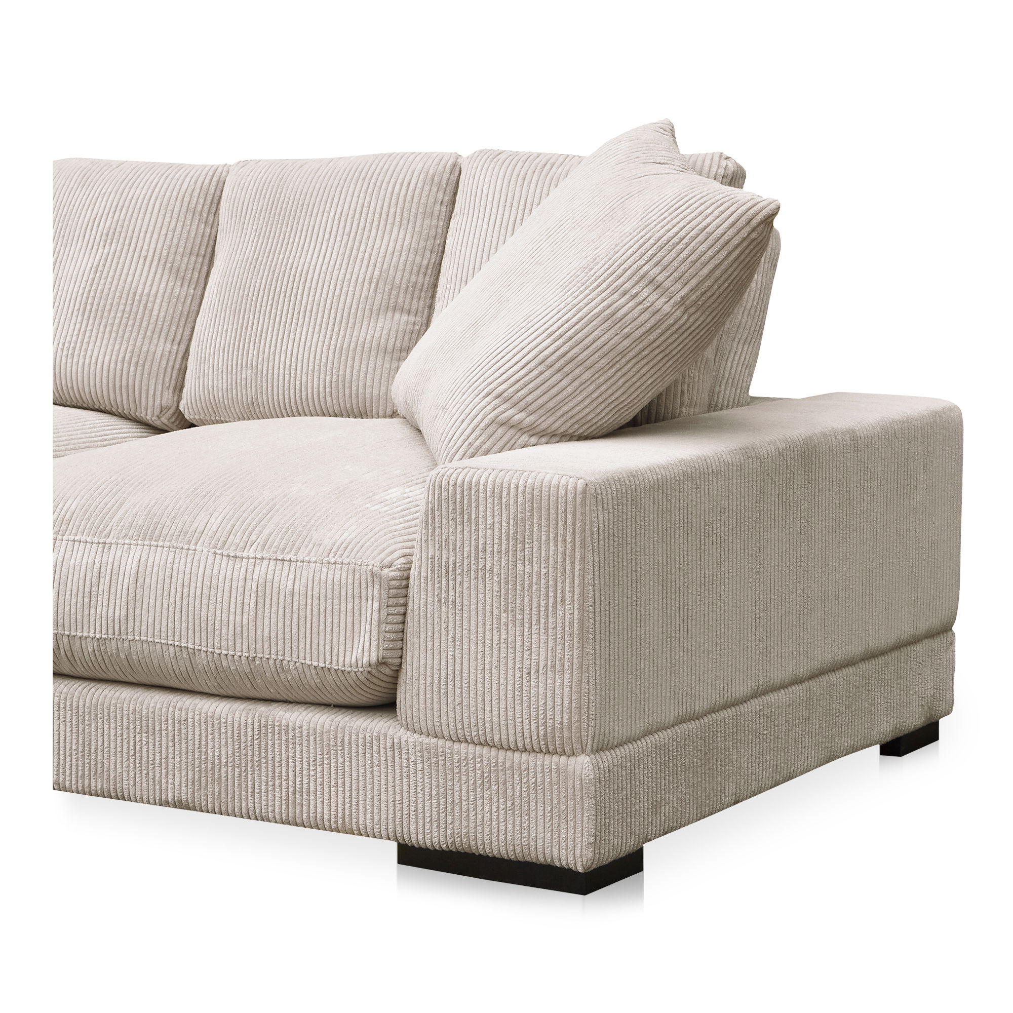 Plunge Sofa Cappuccino large image 
