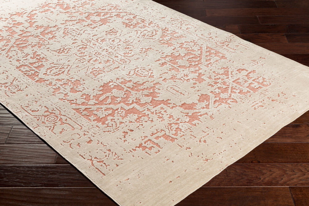 Dantel Machine Woven Rug, by Surya, 1'3.75" length x 1'3.75" width