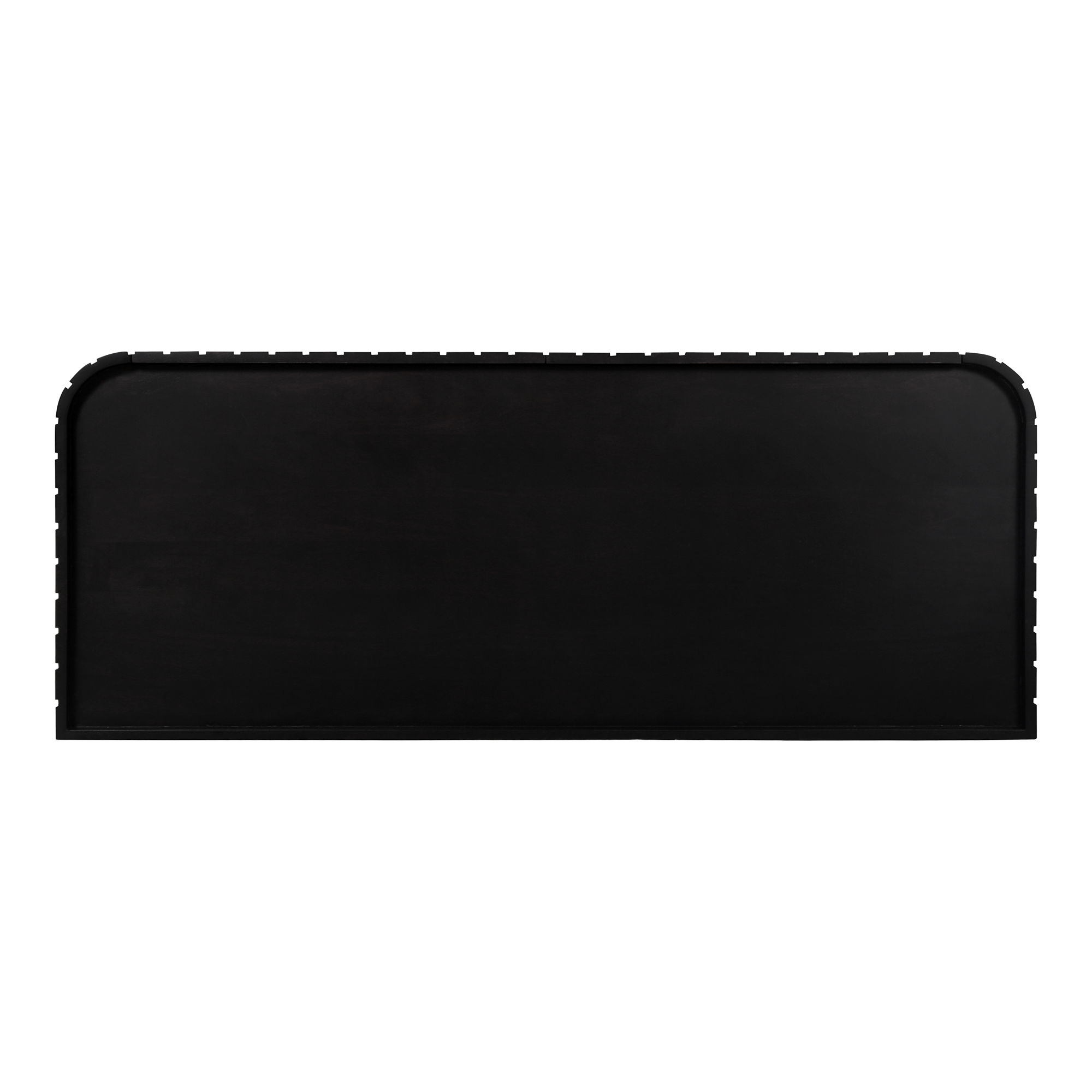 Povera 6 Drawer Dresser Black, by Moe's Home, 51" width x 28" height x 20" depth View 9