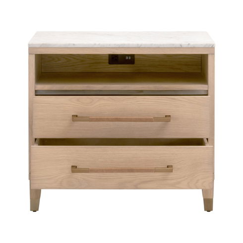 Cambria 2-Drawer Nightstand