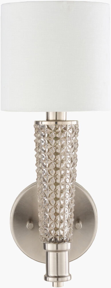 Tibby Wall Sconce, by Surya, 8" length x 6" width x 16" height