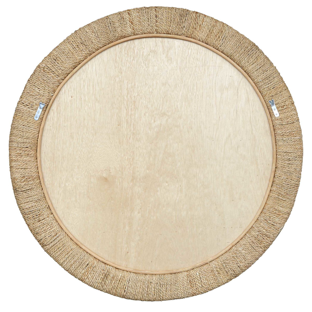 Mariner Natural Round Mirror, by Uttermost, 3'11" width x 3'11" height x 3.38" depth View 6