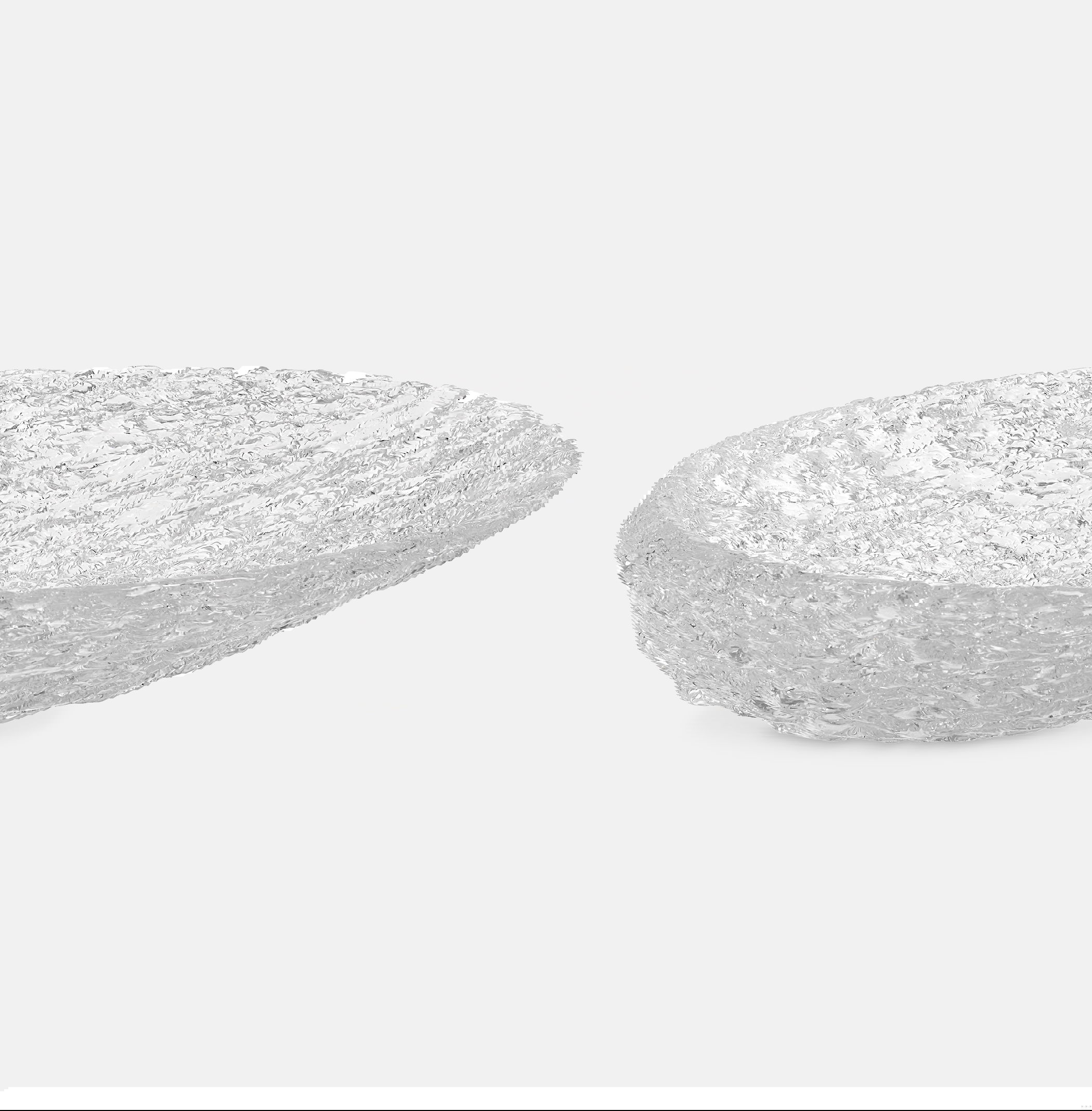 Glint Glass Bowl, Decorative by Uttermost, 19.5" width x 5" height x 19.5" depth View 1