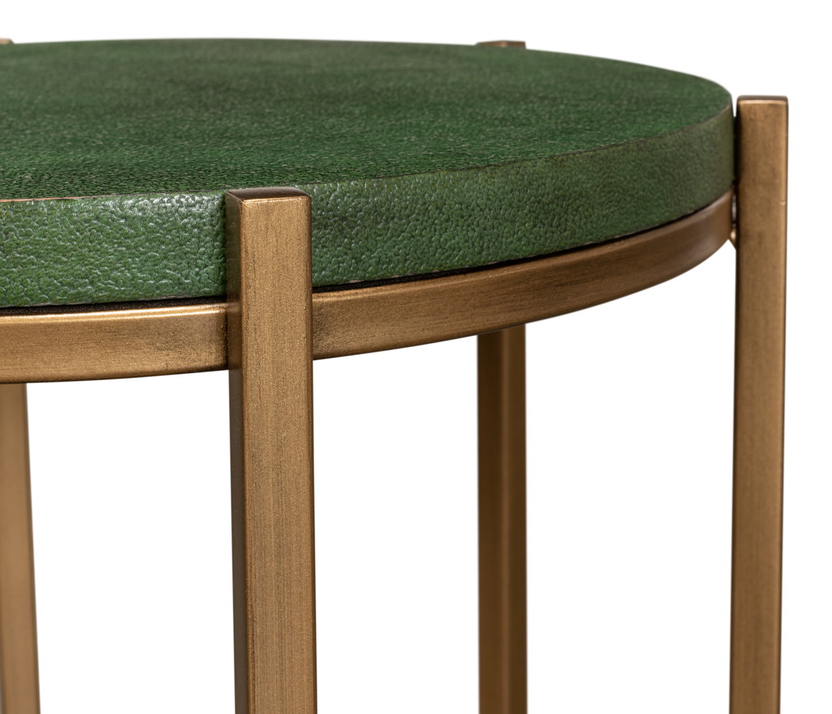 Hobart Side Table, by Sarreid, 1'4" length x 1'4" width x 1'9" height View 4