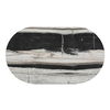 Celia Oval Dining Table Panda Marble thumbnail 7