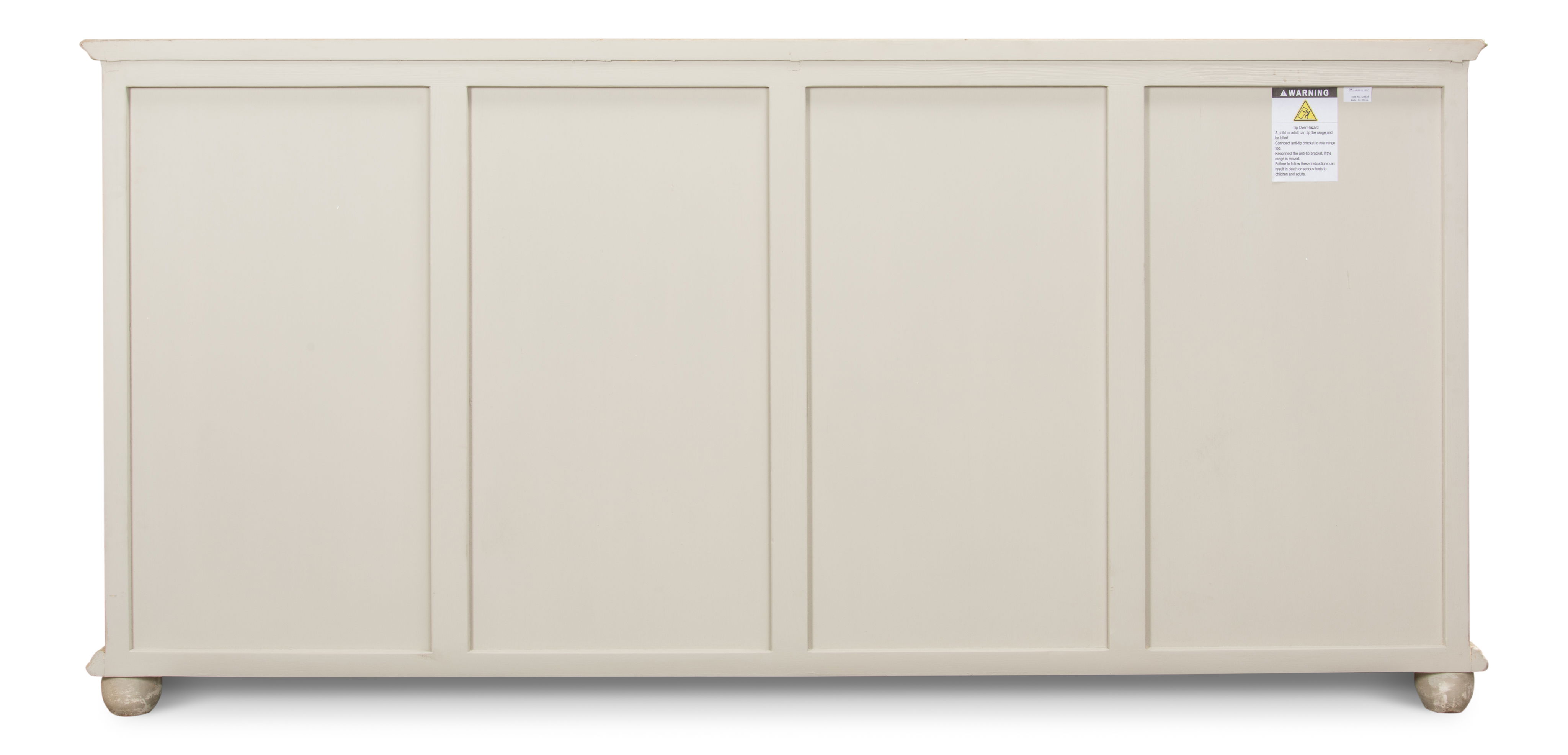 Pie Crust Door Sideboard, Cabinets & Sideboard by Sarreid, 76" length x 22" width x 36" height View 5