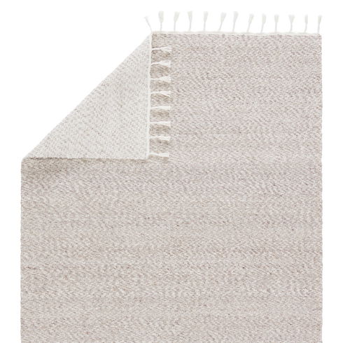 Jaipur Living Adria Indoor/ Outdoor Solid Cream/ Gray Area Rug 9