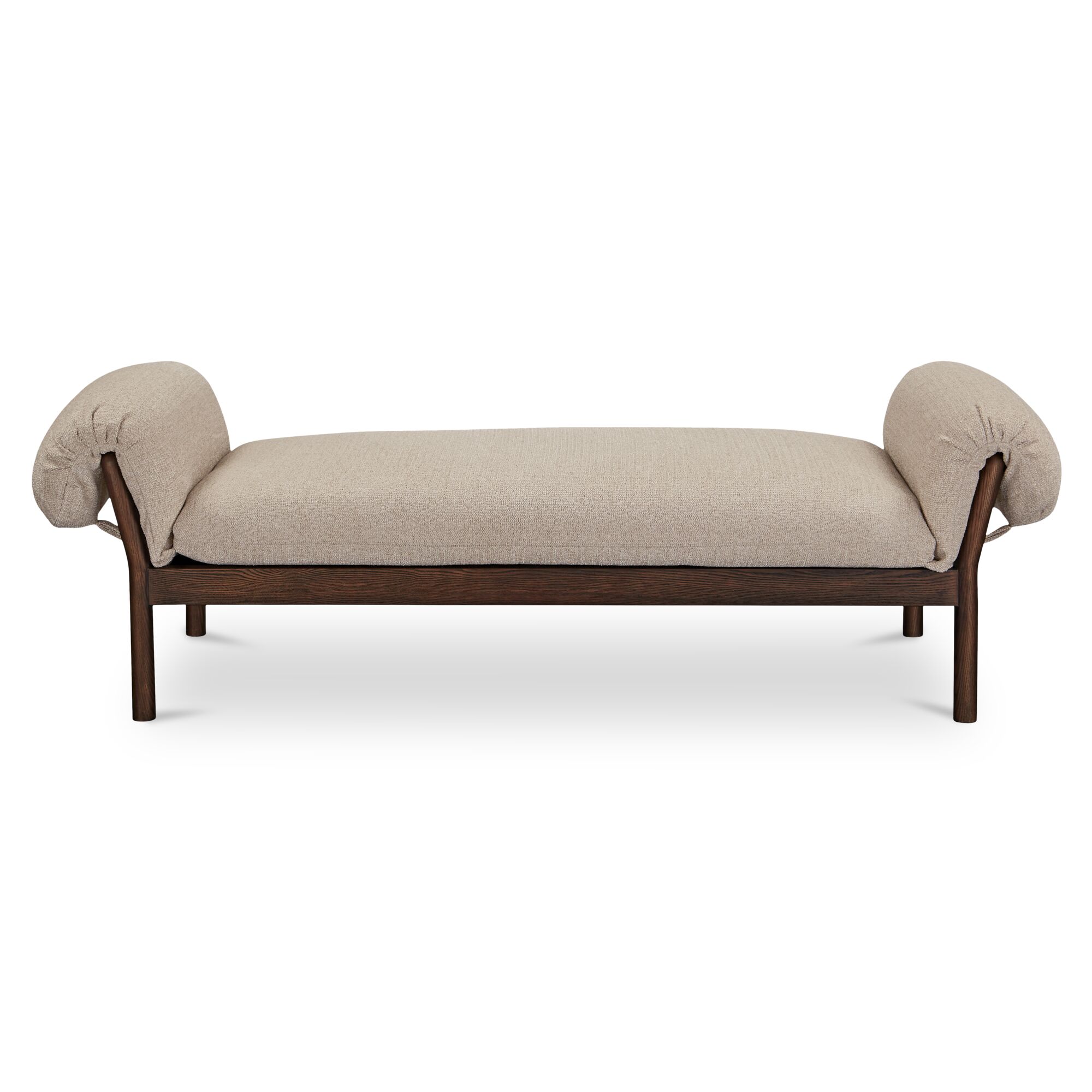Cardero Daybed Beige, Chaise Lounges & Daybed by Moe's Home, 74.5" width x 23.5" height x 30" depth View 1