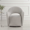 Wander Fabric Swivel Chair, Accent Chair by Uttermost, 28.25" width x 32.75" height x 33.5" depth thumbnail 2