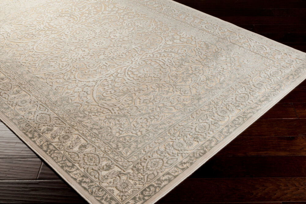 Basilica Machine Woven Rug, by Surya, 7'6.16" length x 5'1.81" width