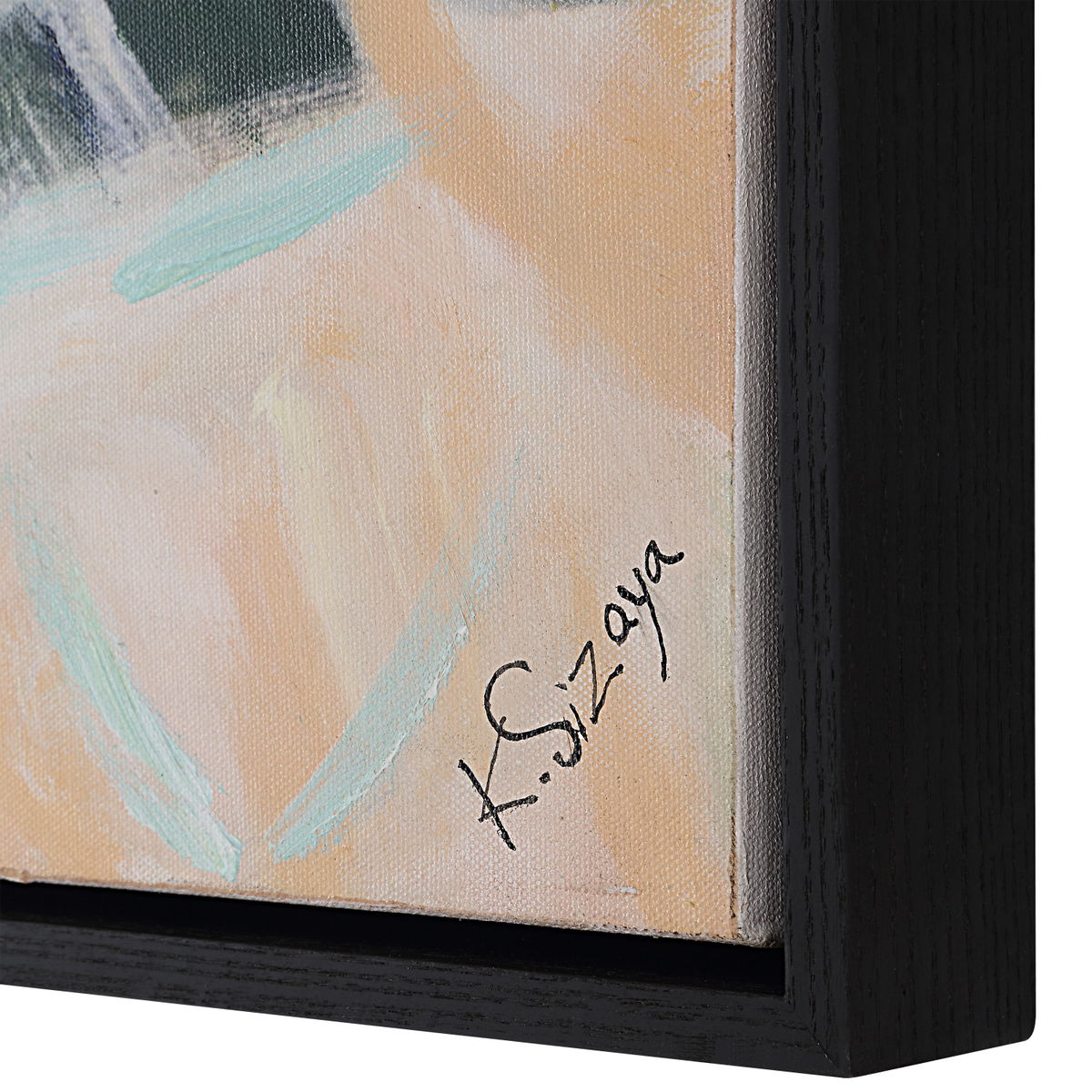 Iman, Painting by Renwil, 50" height x 2" depth View 5
