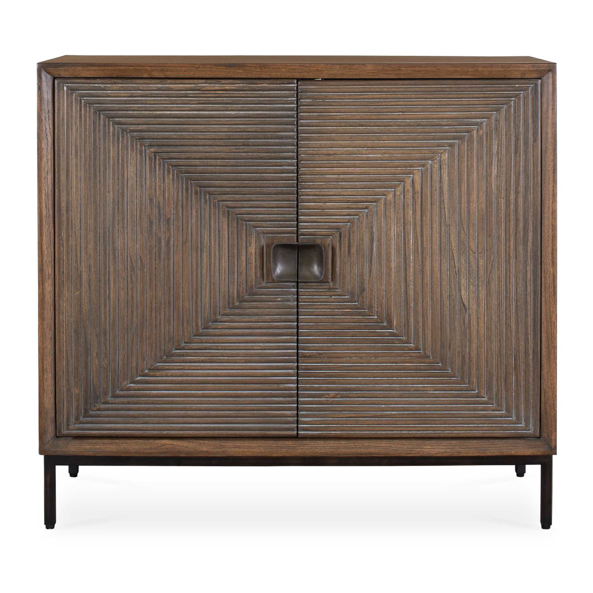 Bottom Line 2 Door Wood Cabinet, Cabinets & Chest by Uttermost, 36" width x 14" height x 33" depth View 1