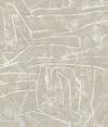 Urban Chalk Neutral Peel & Stick Wallpaper, by York Wall, 20' length x 1'8.5" width x 0.02" depth thumbnail