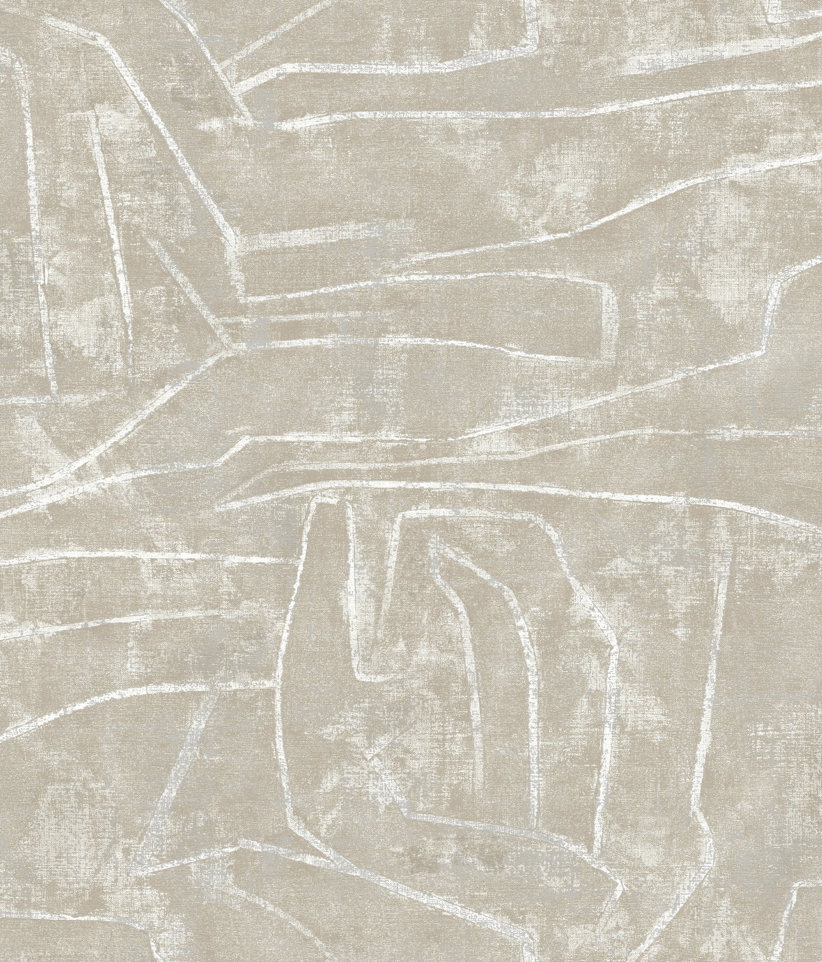 Urban Chalk Neutral Peel & Stick Wallpaper, by York Wall, 20' length x 1'8.5" width x 0.02" depth