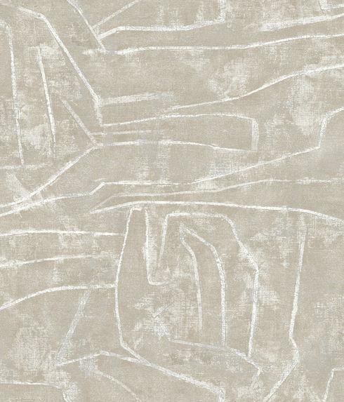 Urban Chalk Neutral Peel & Stick Wallpaper