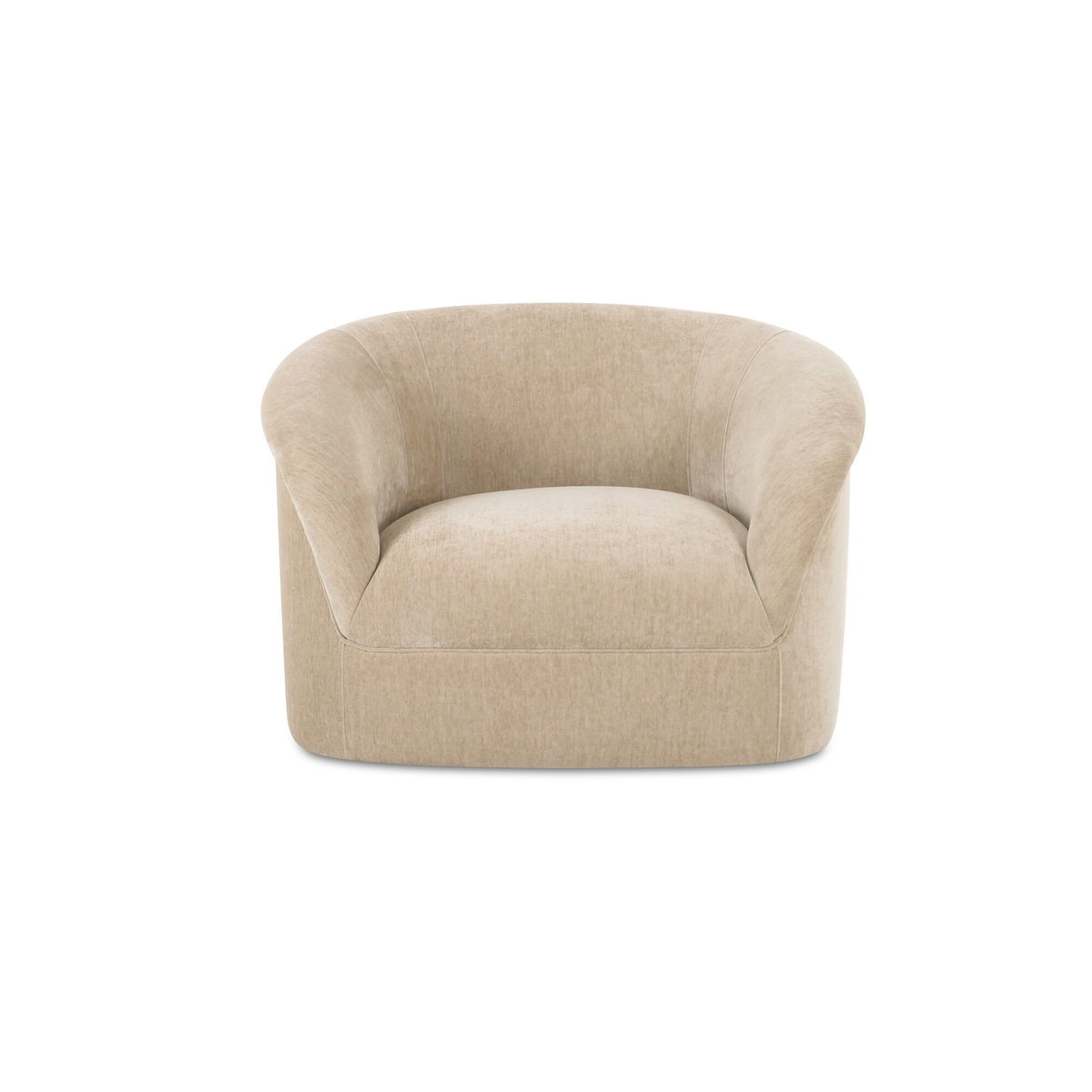 Thora Lounge Chair Beige, Accent Chair by Moe's Home, 39.25" width x 28.75" height x 35" depth View 1
