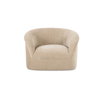 Thora Lounge Chair Beige, Accent Chair by Moe's Home, 39.25" width x 28.75" height x 35" depth thumbnail 1