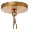 Welkin 6 Light Modern Chandelier, by Uttermost, 30" width x 27.75" height x 30" diameter x 30" depth thumbnail 8