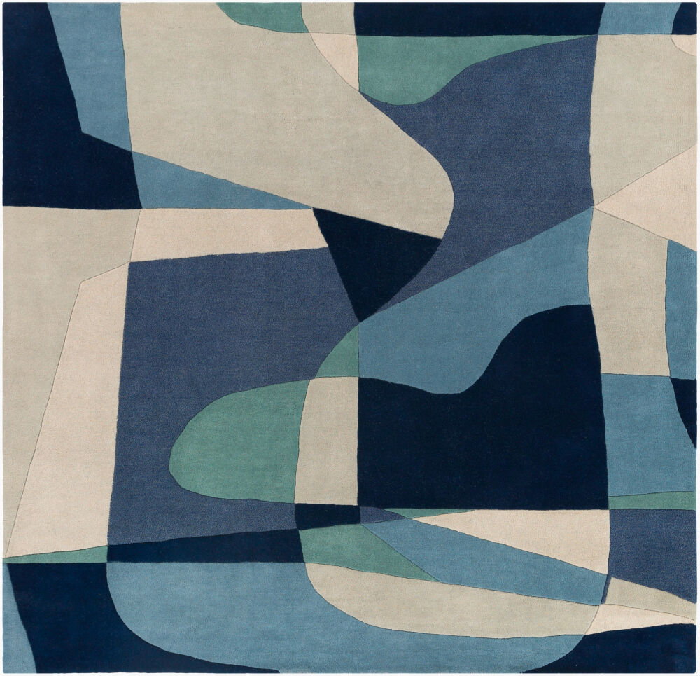 Forum Handmade Rug, by Surya, 8' length x 8' width