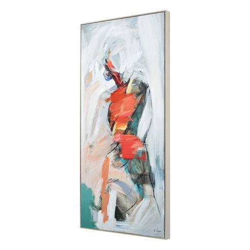 Alya Canvas Art