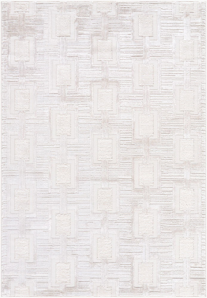 Wolly Machine Woven Rug, by Surya, 1'3.75" length x 1'3.75" width