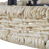 Faiyam 8 Light Rattan Chandelier, by Uttermost, 36.5" width x 18.25" height x 36.5" depth thumbnail 5