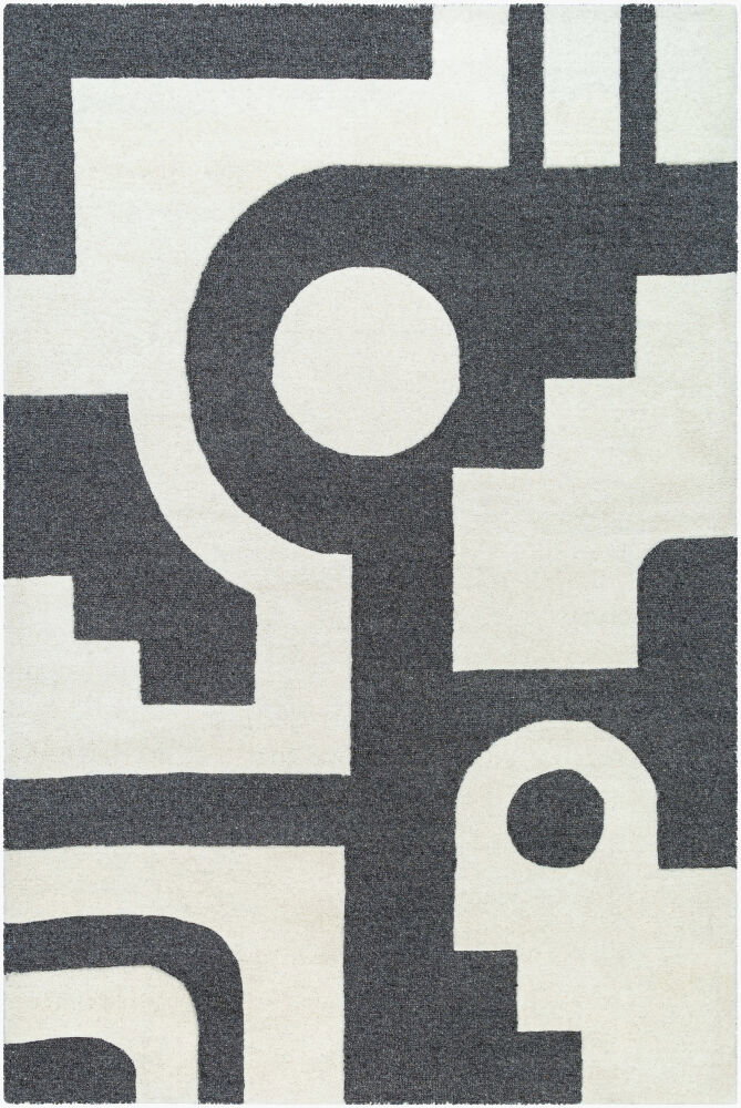 Brook Handmade Rug, by Surya, 1'6" length x 1'6" width