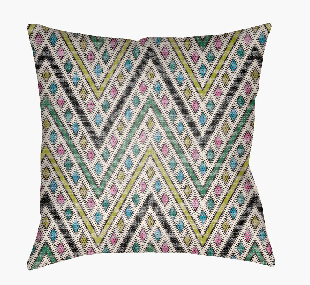 Lolita Accent Pillow, Decorative Pillow by Surya, 18" length x 18" width
