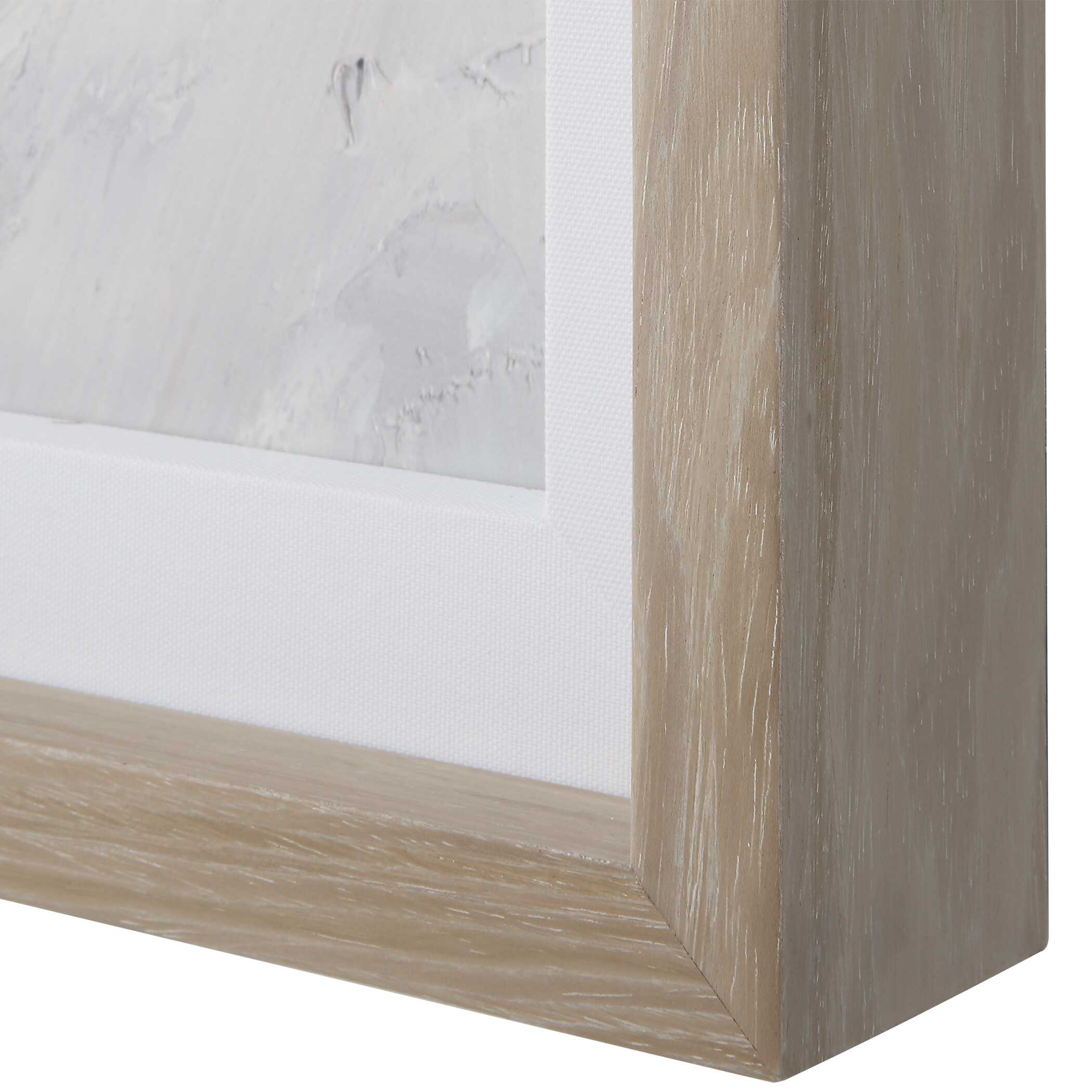 Blue Flowers In Vase Framed Print, Painting by Uttermost, 28.75" width x 40.75" height x 3" depth View 6