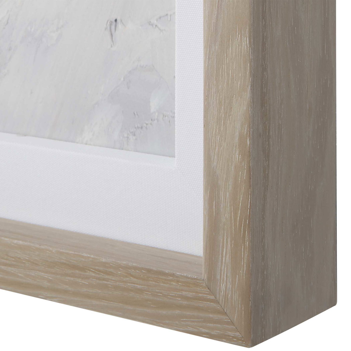 Blue Flowers In Vase Framed Print, Painting by Uttermost, 28.75" width x 40.75" height x 3" depth View 6