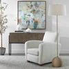 Captiva Brass Floor Lamp thumbnail 1