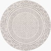 Bahar Machine Woven Rug, by Surya, 6'6.74" length x 6'6.74" width thumbnail