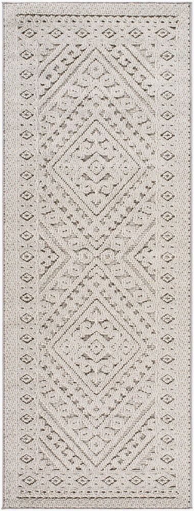 Rockport Machine Woven Rug, by Surya, 7'2.61" length x 2'7.5" width
