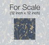 Marbled Endpaper Navy Peel & Stick Wallpaper thumbnail 4