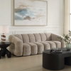 Modella Upholstered Chenille Sofa, Sofas & Sectional by Uttermost, 92.5" width x 28.7" height x 41.4" depth thumbnail 3
