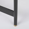 Marquisa (Set of 2)  Light Brown Wood with Black Metal Base Nesting Side Tables thumbnail 13