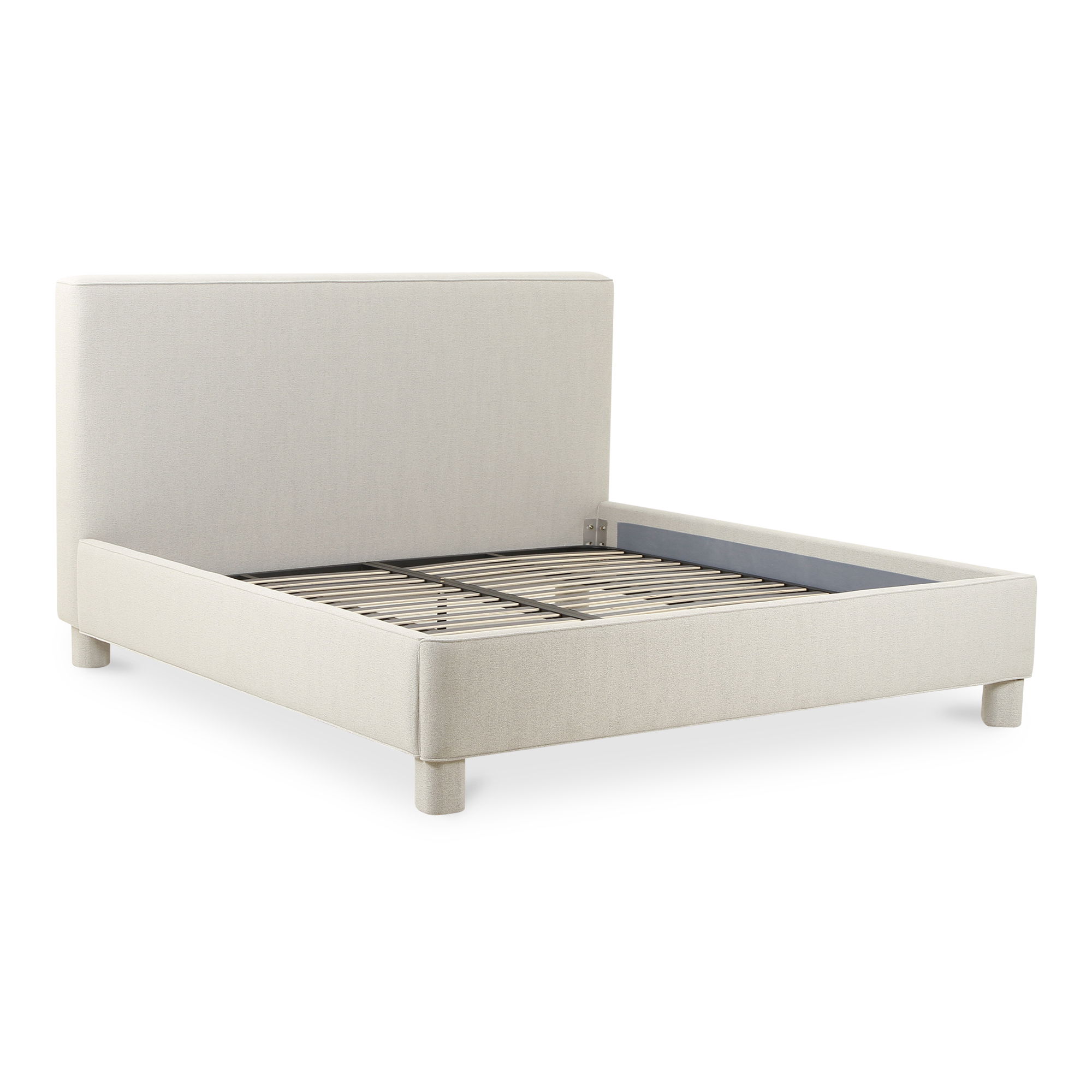 Ichigo King Bed Light Grey large image 