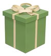 Ferrell Leather Holiday Boxes,S/3,Green, Decor by Sarreid, 8" length x 8" width x 9" height thumbnail 7