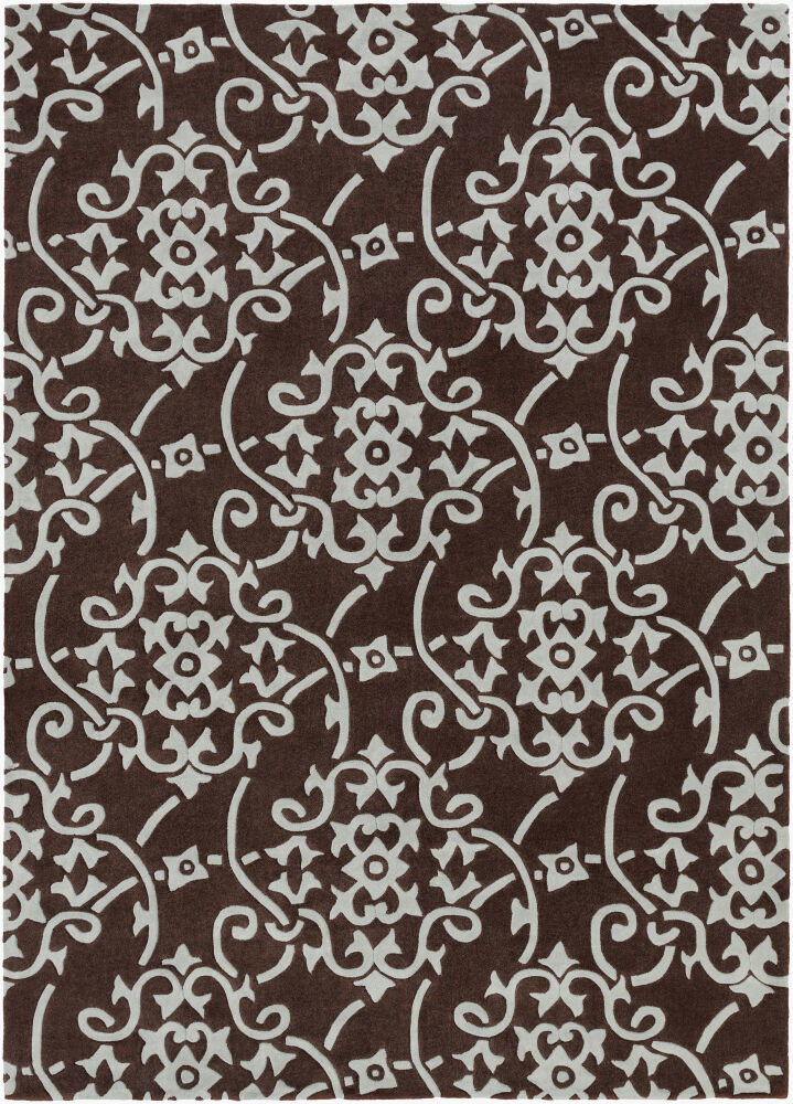 Cosmopolitan Handmade Rug, by Surya, 1'6" length x 1'6" width