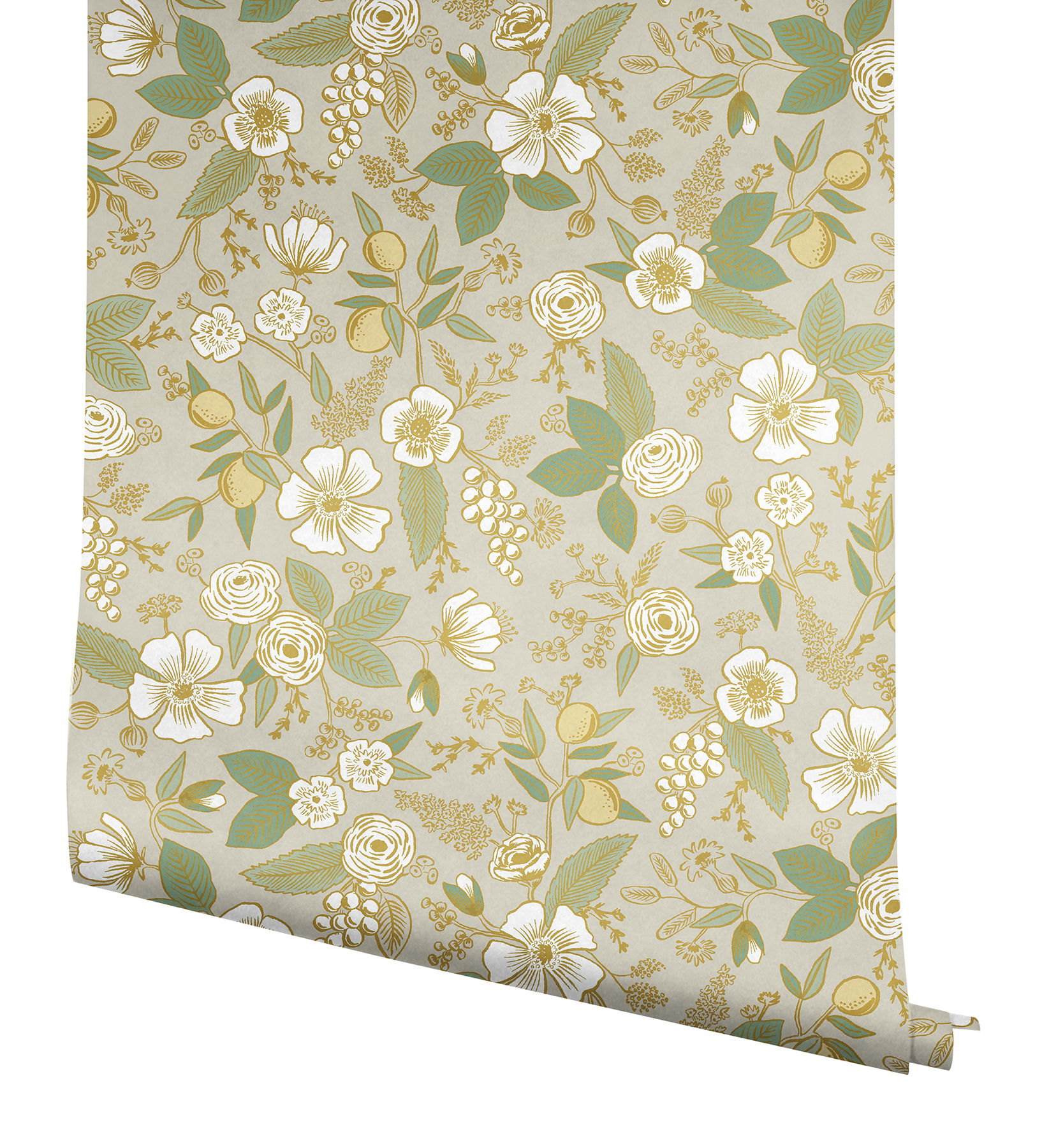 Colette Linen Peel & Stick Wallpaper large image 