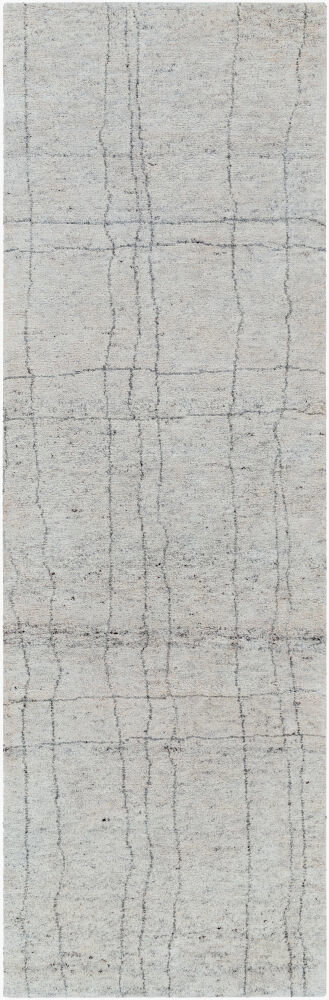 Zara Handmade Rug, by Surya, 8' length x 2'6" width