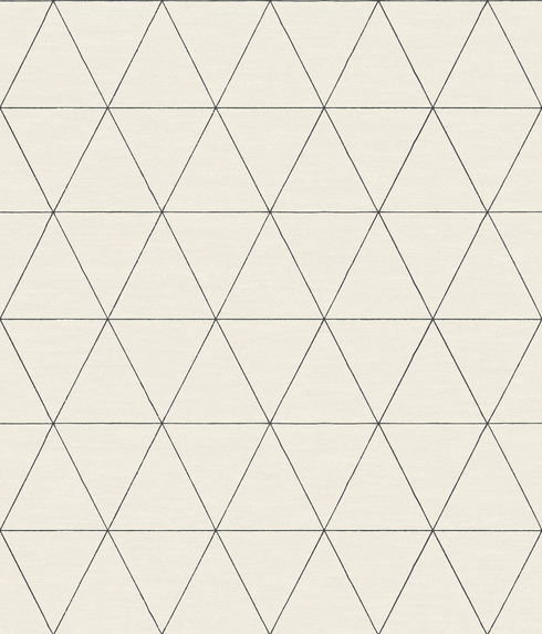 Ridge White & Black Wallpaper