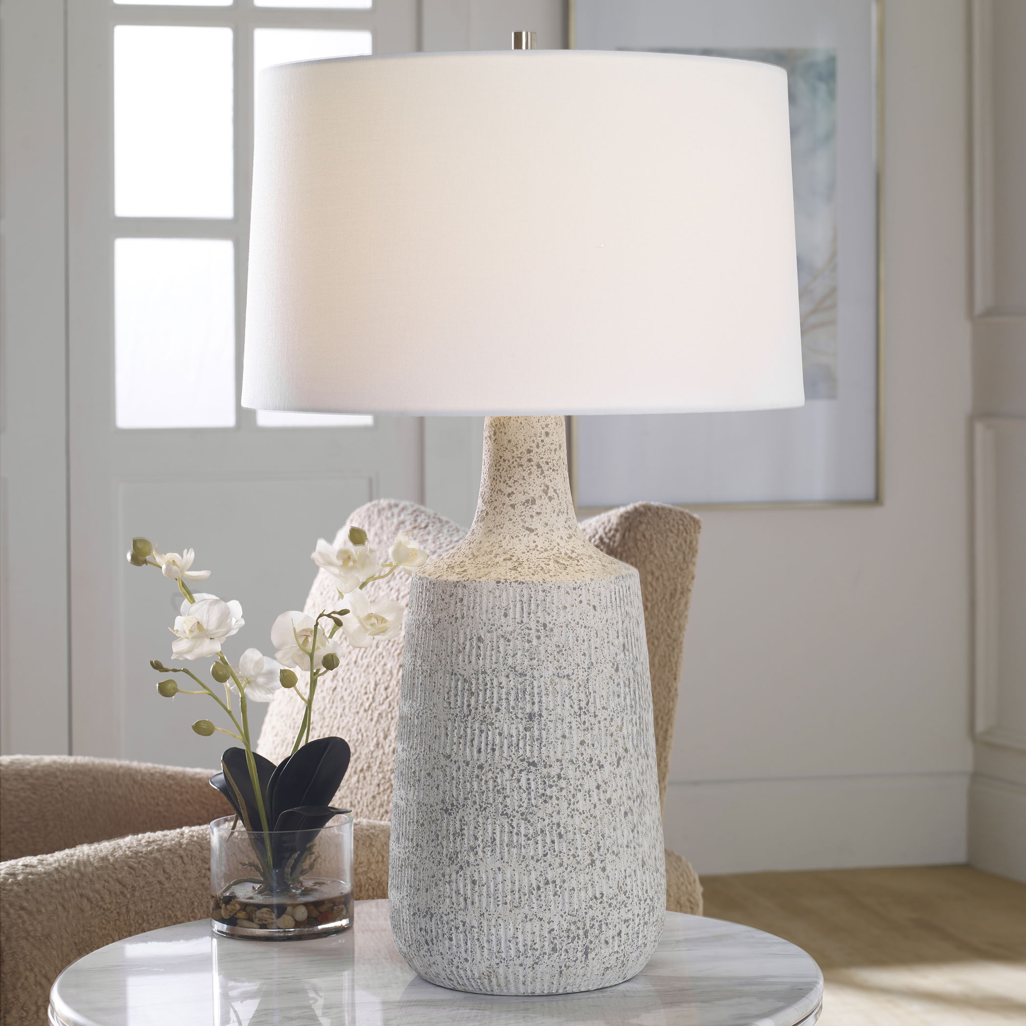 Scouts White Table Lamp large image 