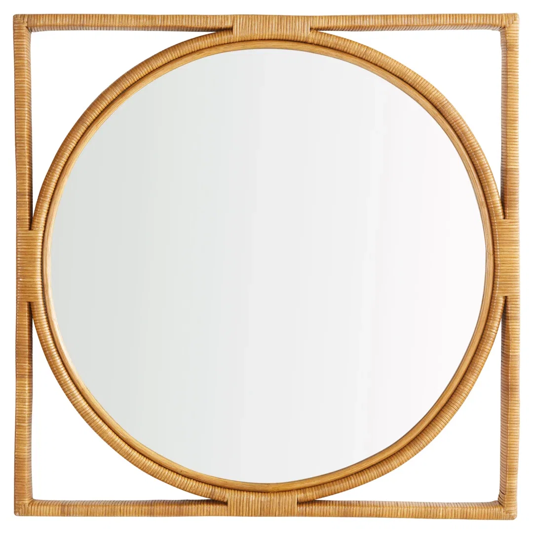 Pemba Wall Mirror, by Cyan Design, 34" width x 34" height x 2.5" depth View 1