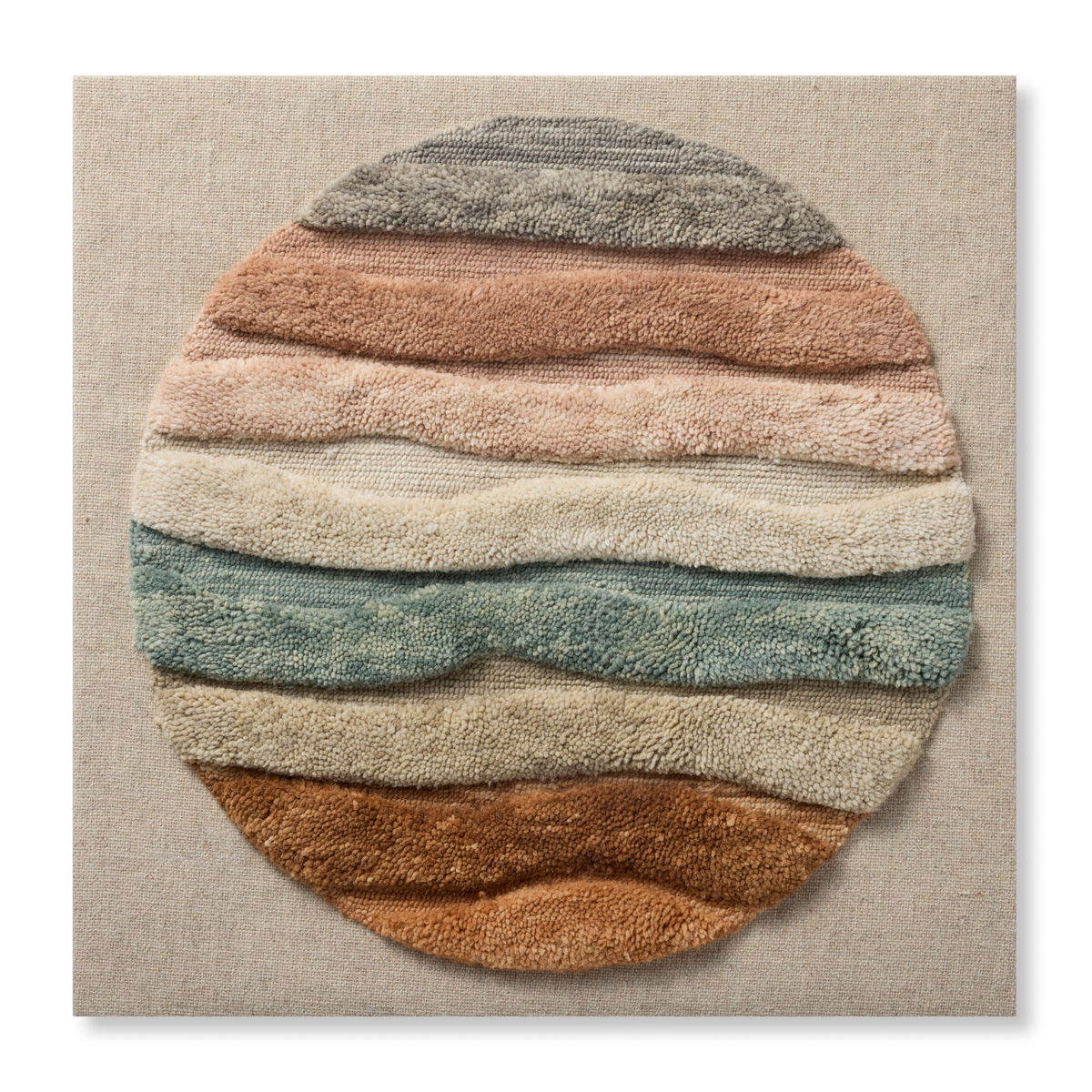 Loloi Radiant Horizon Wall Art, Wall Hanging, 36" length x 36" width View 1