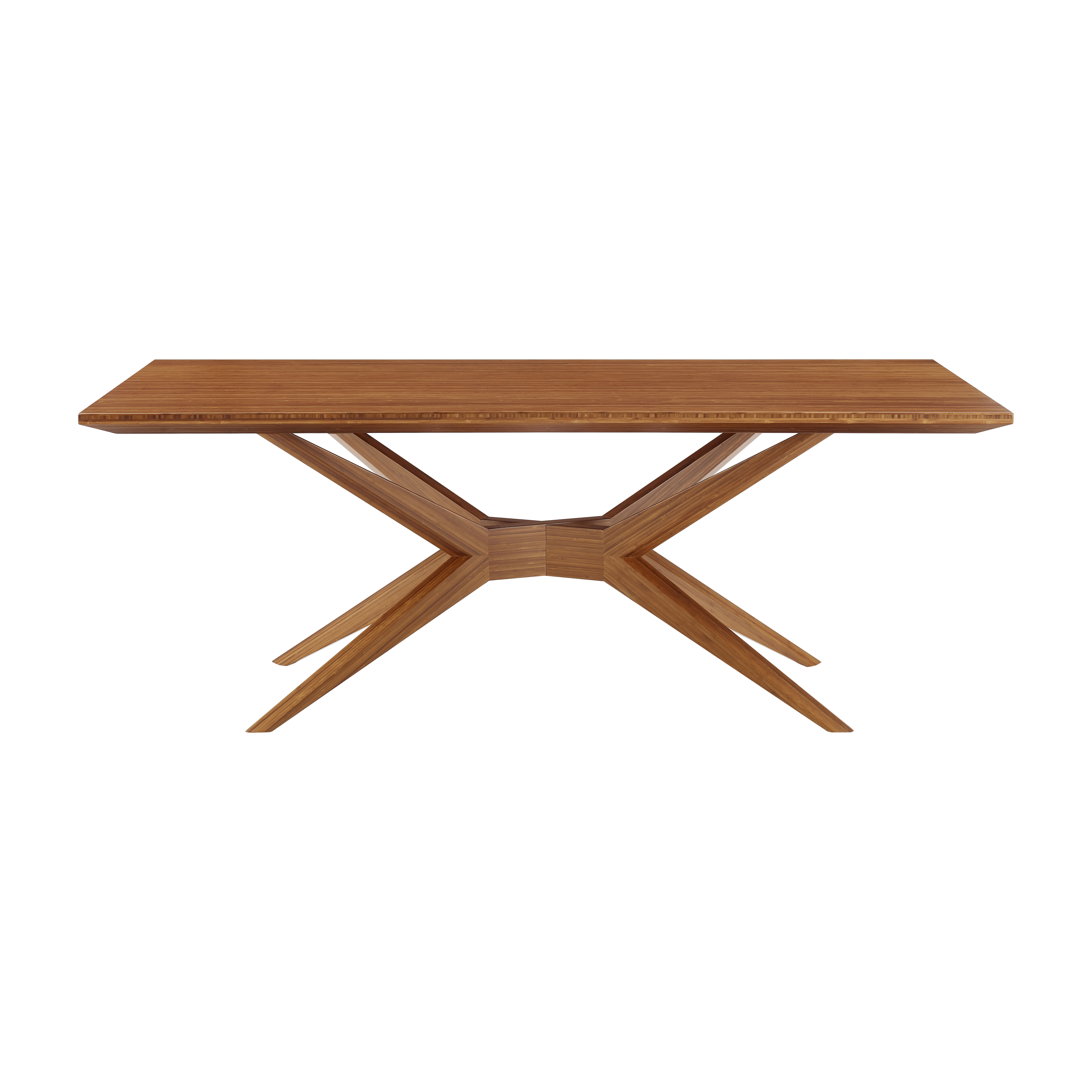 Sonoma Dining Table, Amber, by Greenington, 79.84" length x 40" width x 29.92" height View 3